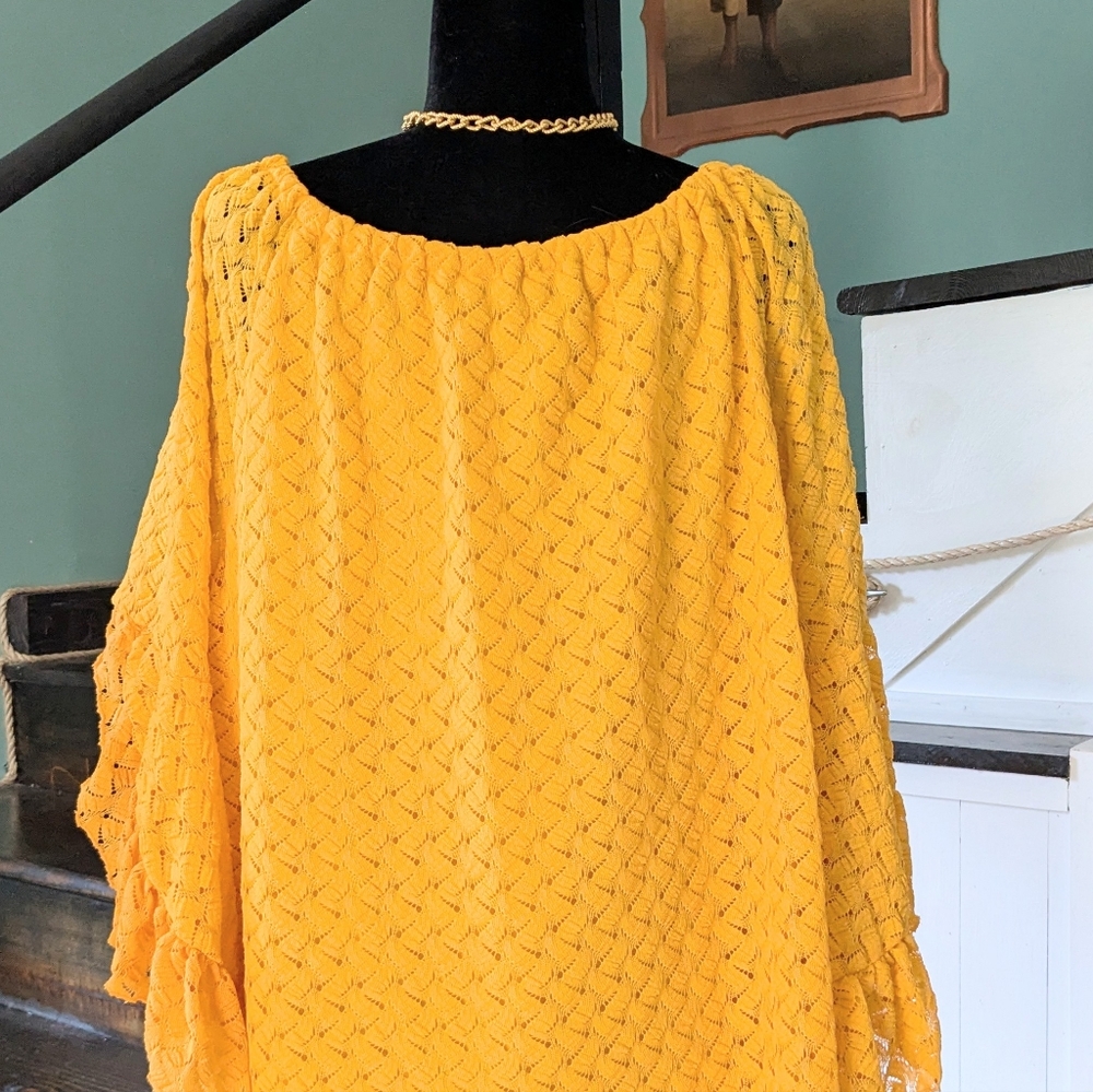 Yellow Women's Top - Picture 3 of 5